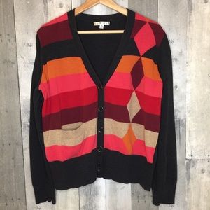cAbi Multi-Color Button Up Cardigan